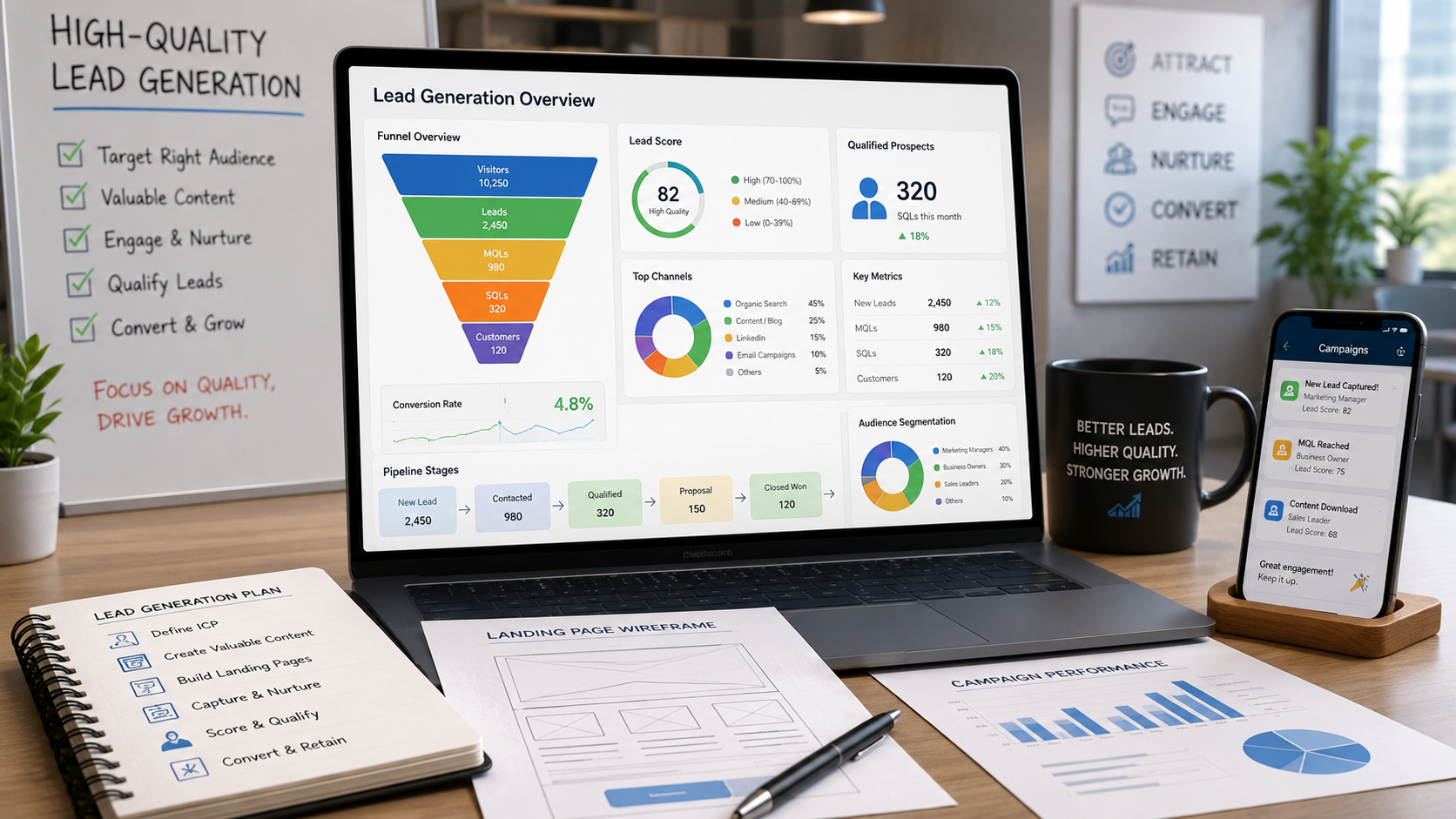 Hochwertige Lead-Generierung mit smartem Content-Marketing